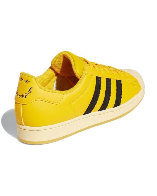 Adidas Yellow Superstar 'Bold' for men