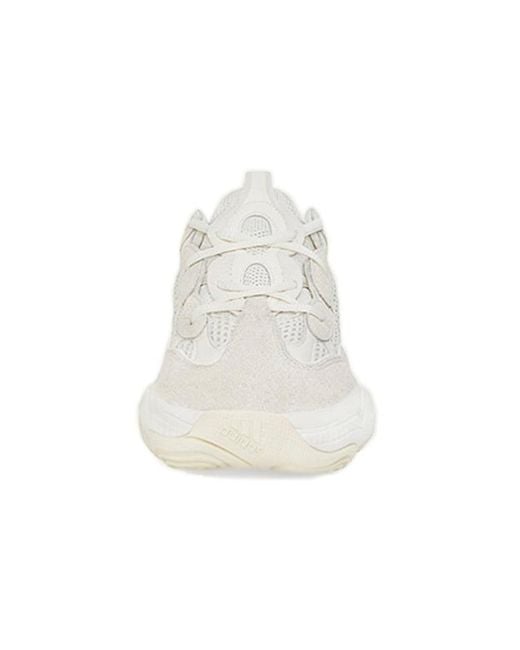 Adidas White Yeezy 500 'Bone' for men