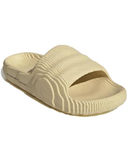 Adidas Natural Adilette 22 Slides 'Desert Sand'