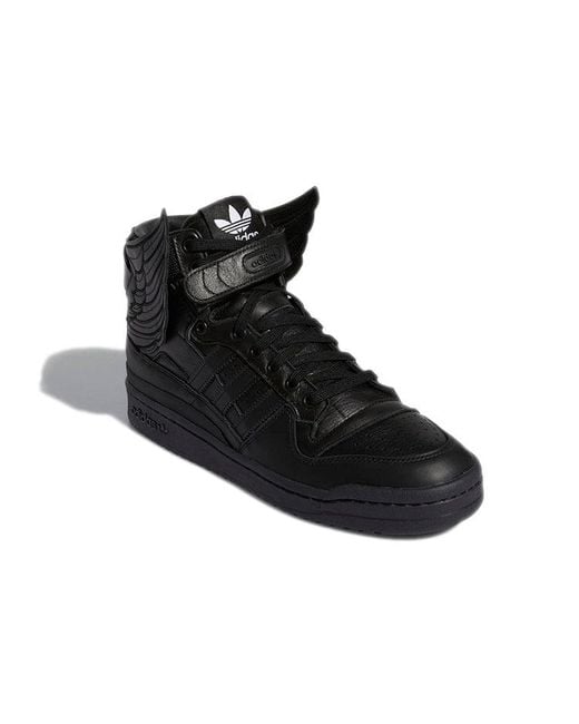 Adidas Black Jeremy Scott X Wings 4.0 'Core' for men