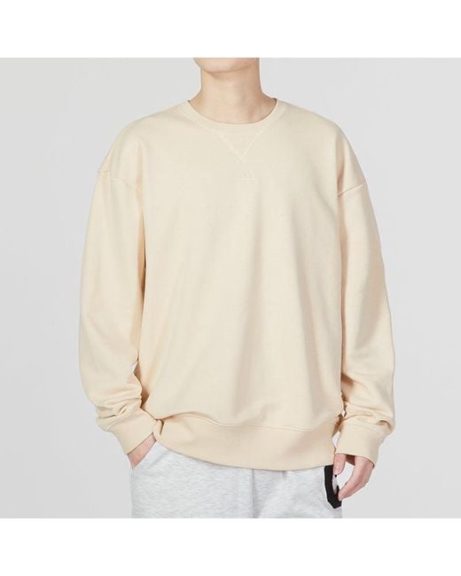 Adidas White All Szn Swt Logo for men