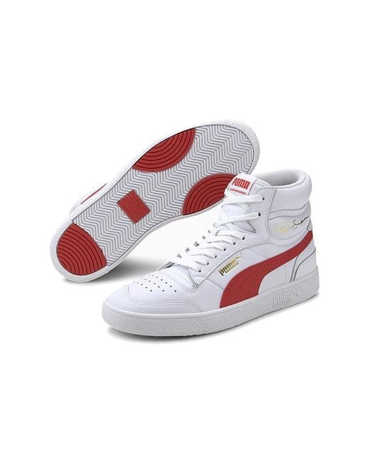 PUMA White Ralph Sampson Mid High Risk' for men