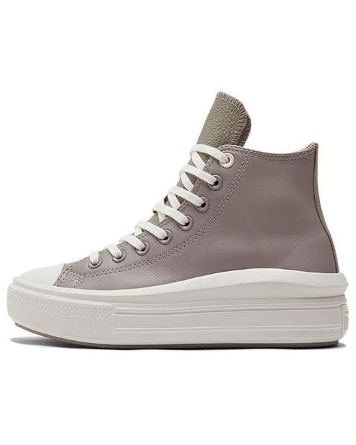 Converse Gray (Wmns) Chuck Taylor All Star Move High 'Future Utility