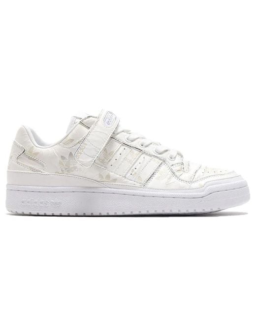 Adidas White X Atmos Forum Low 'Unveil' for men