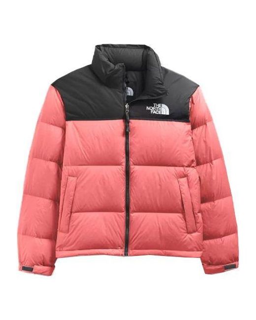 The North Face Red Ms 1996 Eco Nuptse Jacket Faded Rose for men