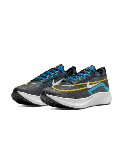 Nike Blue Zoom Fly 4 Chlorine' for men