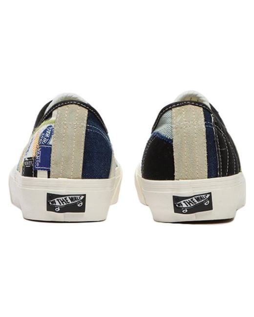 Vans Blue Authentic Vr3 Lx 'Patchwork' for men