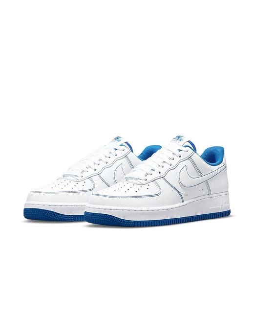 Nike White Air Force 1 '07 'Contrast Stitch for men