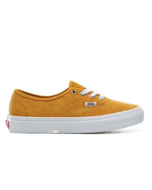 Vans Brown Authentic 'Pig Suede for men
