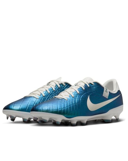 Nike Blue Tiempo Emerald Legend 10 Academy Mg 'Dark Atomic' for men