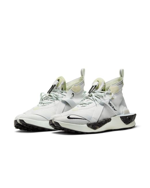 Nike White Ispa Drifter Split 'Spruce' for men