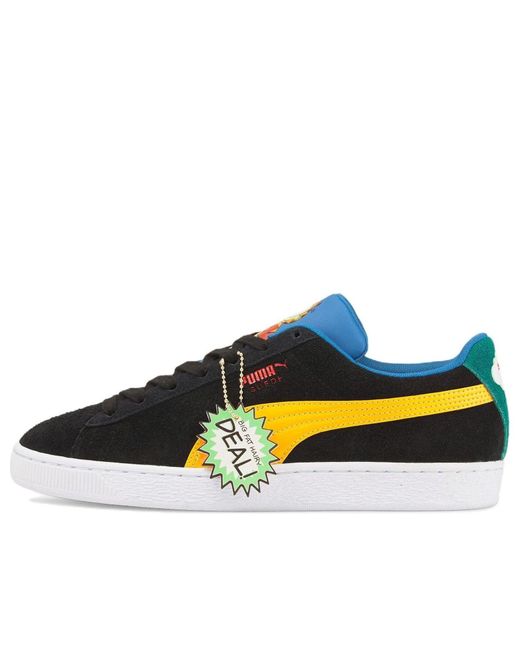 PUMA Blue Garfield X Suede 'Hungry Garfield' for men