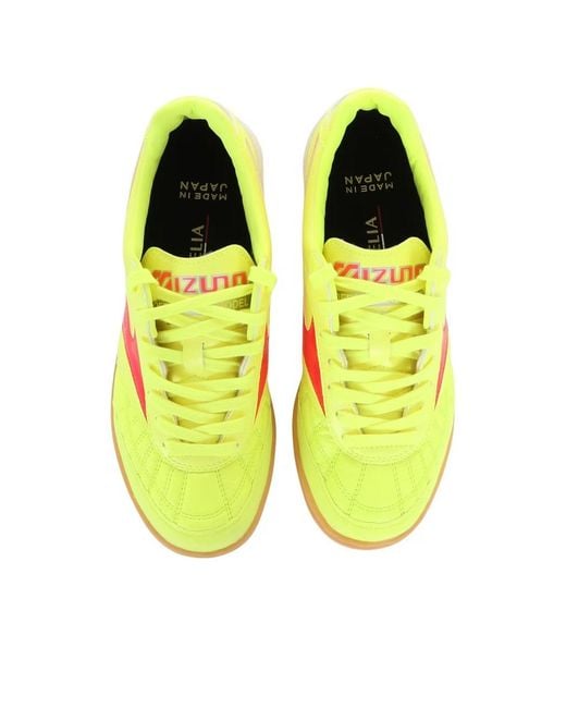 Mizuno Yellow Morelia Sala Elite Tf 'Safety Fiery Cora' for men