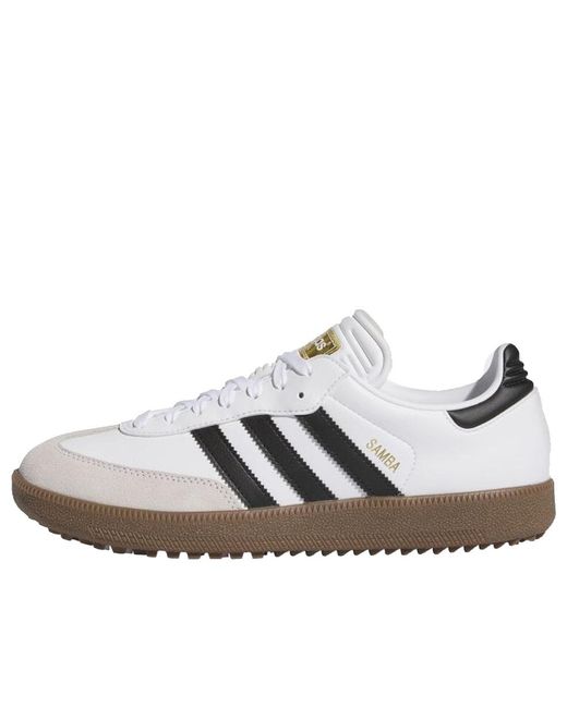 Adidas White Samba Golf Gum' for men