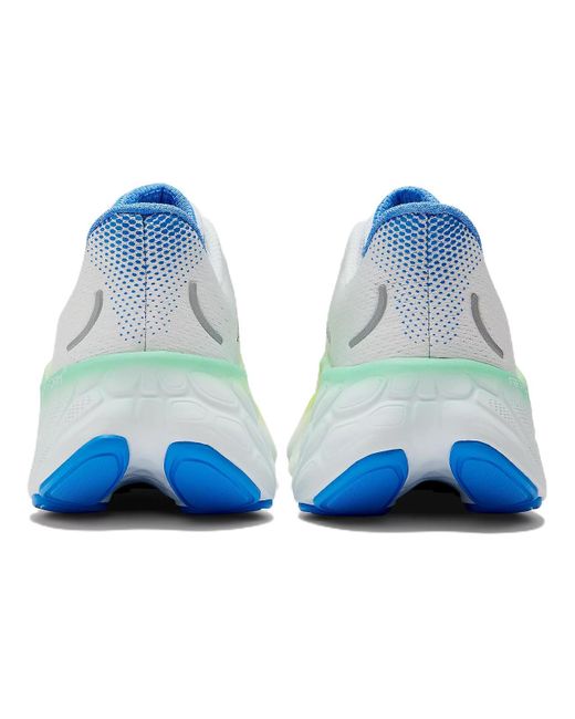 New Balance White Fresh Foam X More V4 Running Shoe