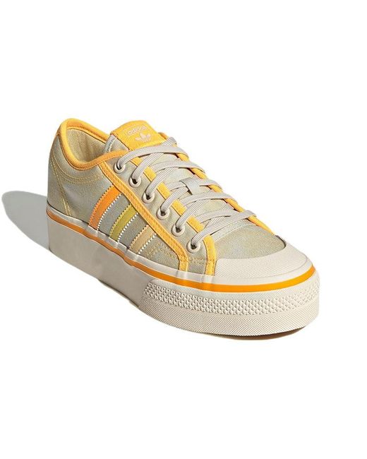 Adidas Yellow (Wmns) Nizza Platform 'Almost Tint'