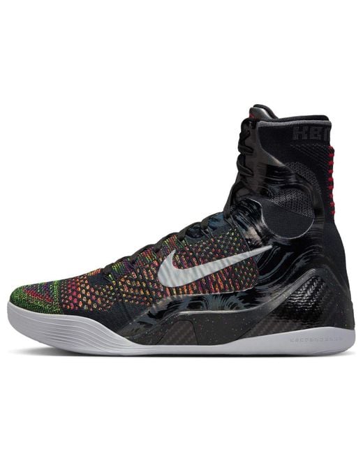 Nike Black Kobe 9 Elite Protro 'Masterpiece' Fz7335-001 for men