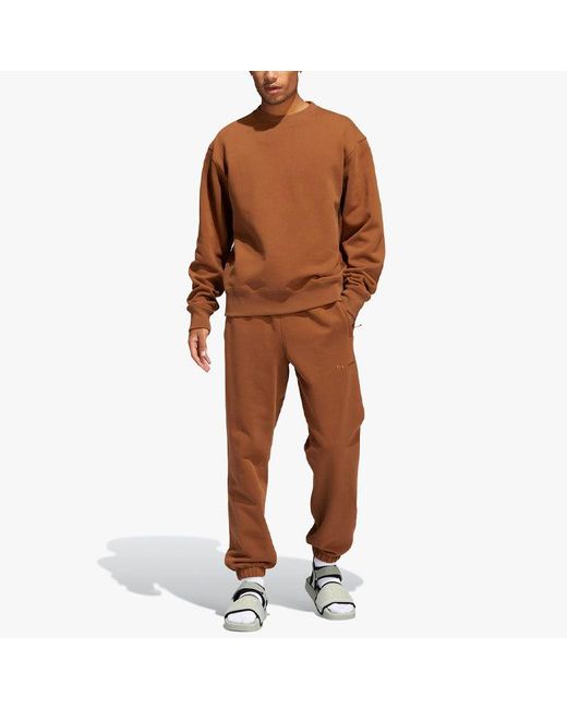 Adidas Brown X Pharrell Basic Sports Sweatshirt
