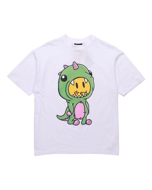 Drew House White Dinodrew T-Shirt for men