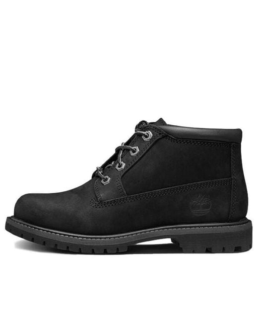 Timberland Black Nellie Waterproof Chukka Wide Fit Boots