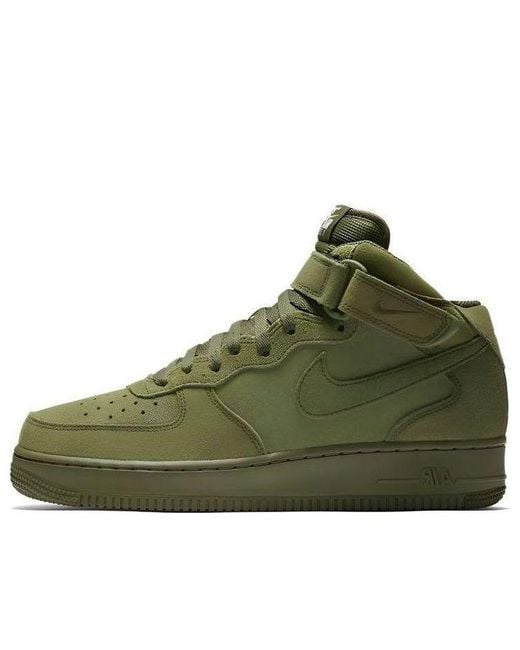 Nike Green Air Force 1 Mid '07 'Legion' for men