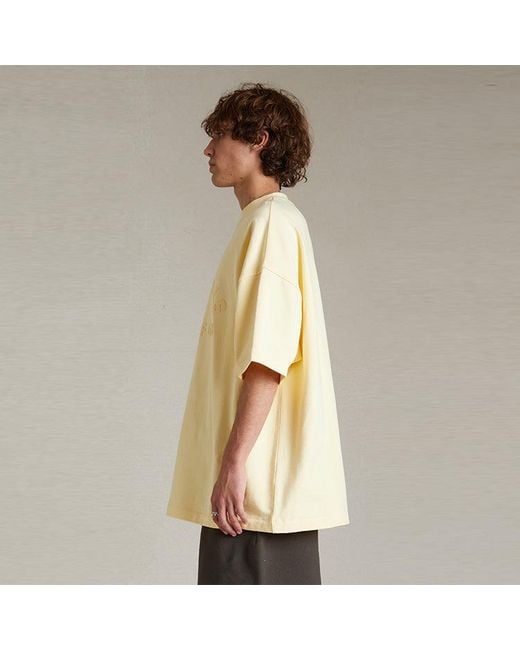 Fear Of God Natural Heavy Jersey Short-Sleeve Tee 'Garden' for men