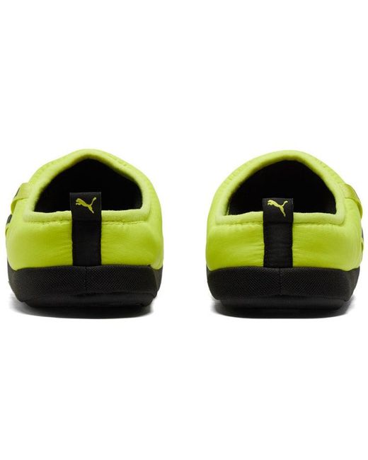 PUMA Yellow Scuff Slippers 'Fluo' for men