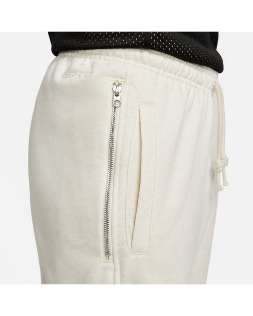 Nike White Dri-fit Standard Issue Basketball Trousers for men