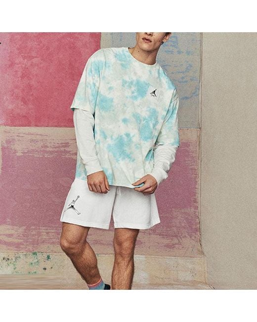 Nike Blue Essentials Ultra Loose Graphic T-Shirt 'Multi' for men