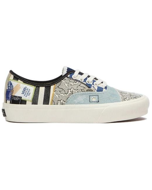 Vans Blue Authentic Vr3 Lx 'Patchwork' for men