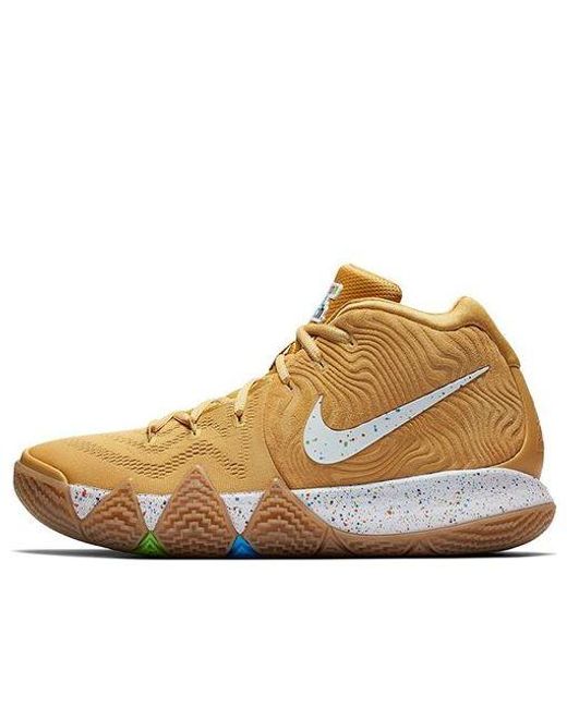 Nike Kyrie 4 'cinnamon Toast Crunch' in Natural for Men | Lyst