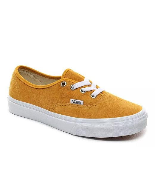Vans Brown Authentic 'Pig Suede for men