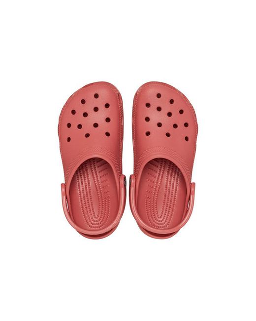 CROCSTM Red Classic Clogs 'Strawberry Wine'