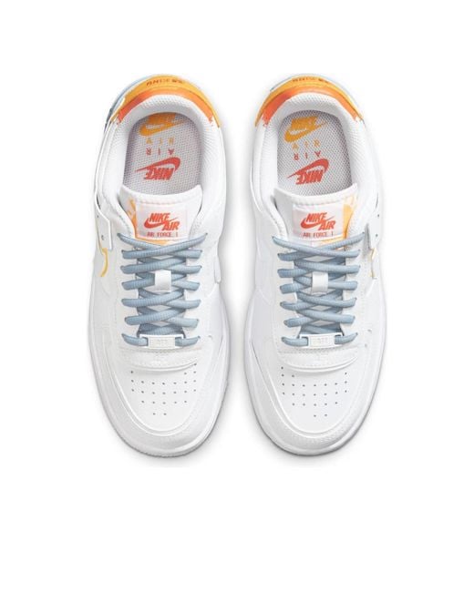 Nike White (Wmns) Air Force 1 Shadow 'Be Kind'