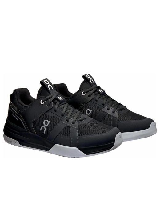 On Shoes Black The Roger Clubhouse Pro Glacier' for men