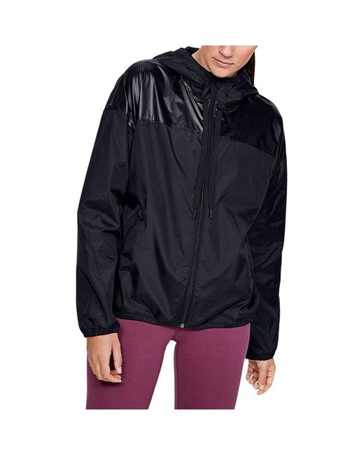 Under Armour Black (Wmns) Unstoppable Woven Full Zip Jacket