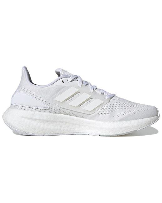 Adidas White Pureboost 22 'Triple' for men