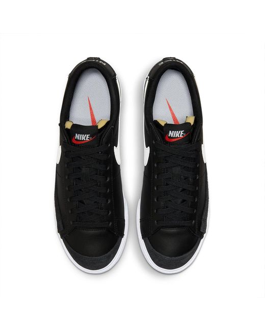 Nike Black Blazer Low Platform Shoes