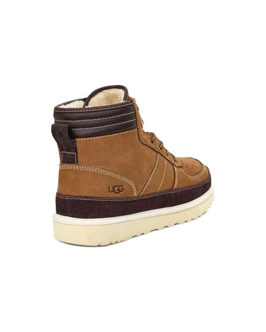 Ugg Brown Highland High Top Lacing Fleece Lined for men