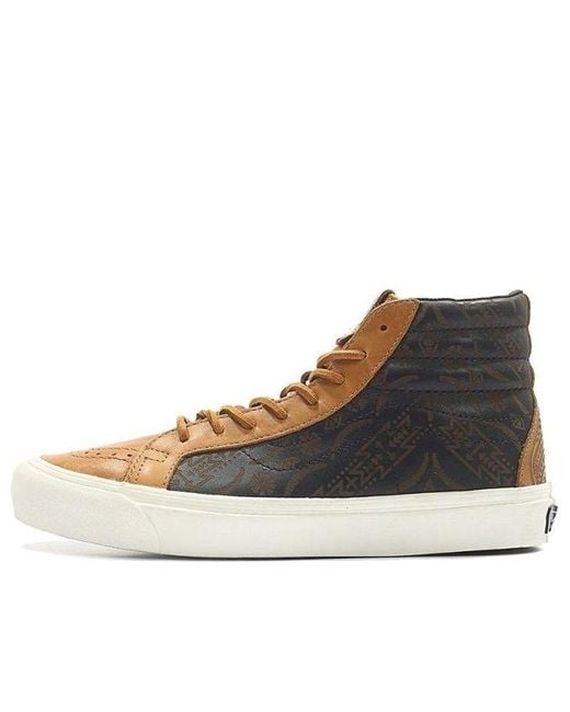 Vans Brown Taka Hayashi X Og Sk8-Hi Lx 'Brooks' for men