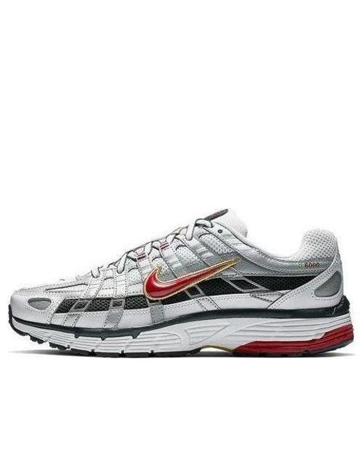 Nike White (Wmns) P-6000 Cnpt 'Metallic'