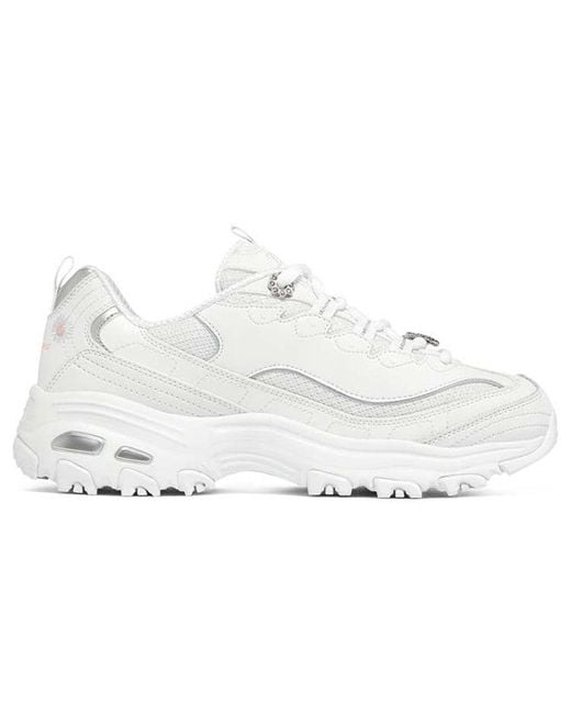 Skechers White (Wmns) D'Lites