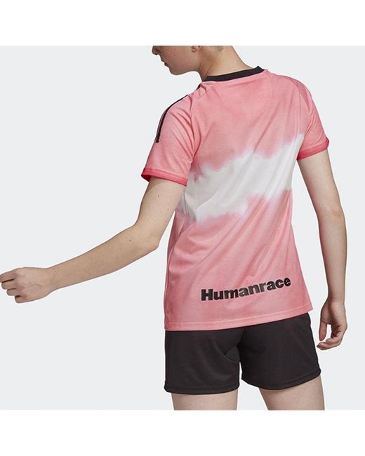 Adidas Pink X Human Race Crossover Au Player Edition 20-21 Season Juventus Jersey for men