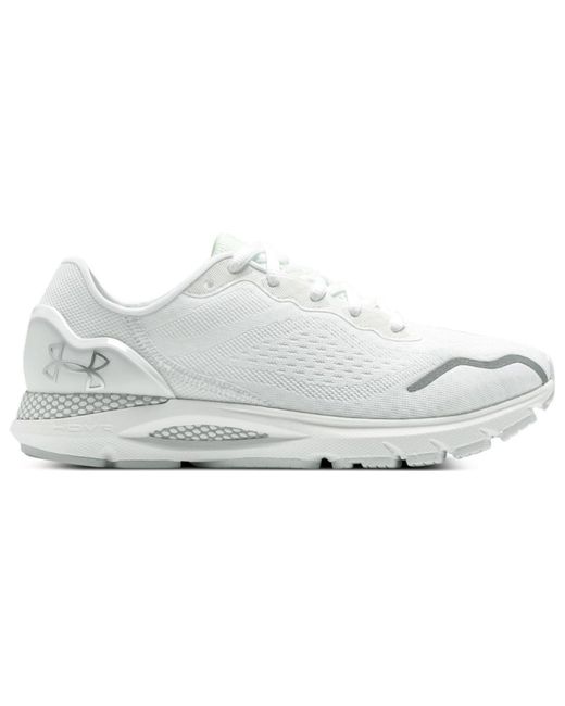 Under Armour White Hovr Sonic 6 for men