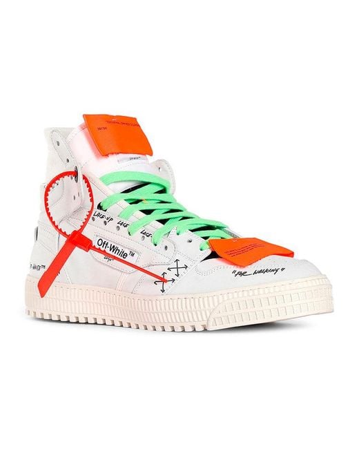 Off-White c/o Virgil Abloh White Off-Court 3.0 High 'Graffiti' for men