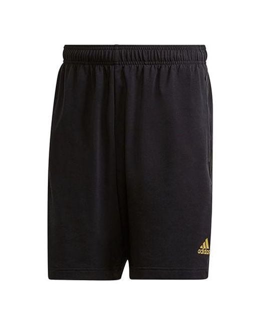 Adidas Black Ubu Short Casual Shorts for men