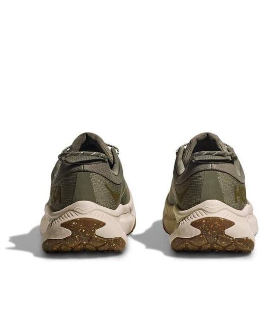 Hoka One One Brown Transport Gore-Tex 'Slate Oat Milk' for men