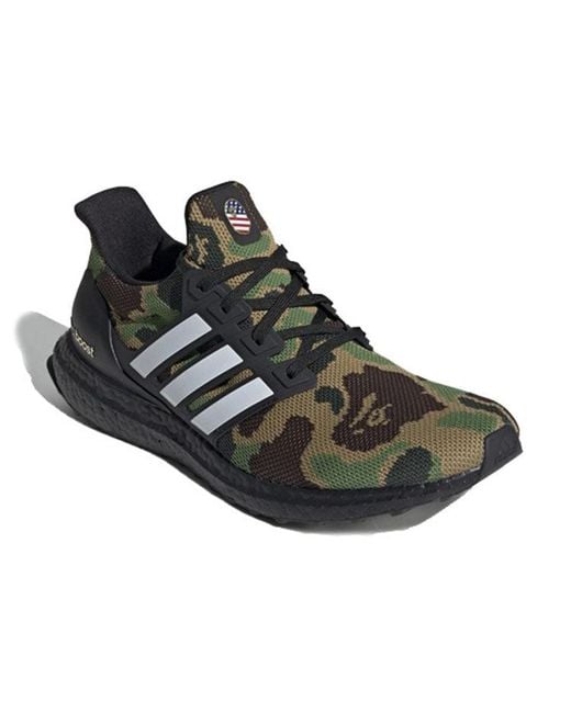 Adidas Green X A Bathing Ape Ultraboost 4.0 Camo' for men