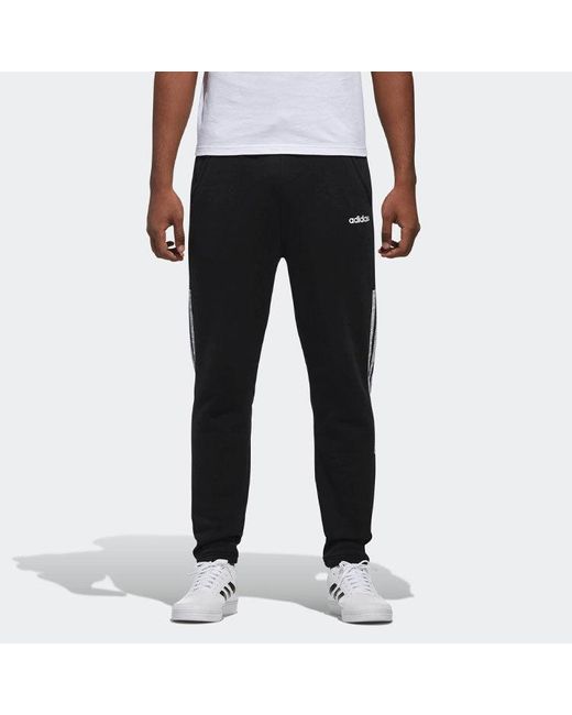 Adidas Black Side Casual Sports Long Pants for men