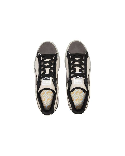 PUMA Black Suede Layers Mono for men